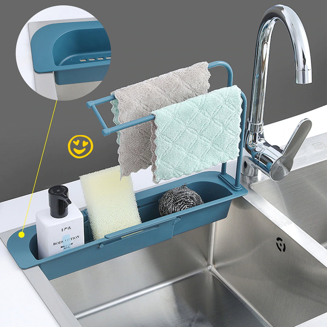 SINK RACKS DELUXE™ | Geniet van een opgeruimde en schone keuken!