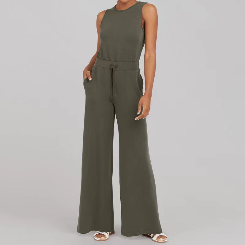 Lina™ | Stijlvolle Comfortabele Mouwloze Jumpsuit